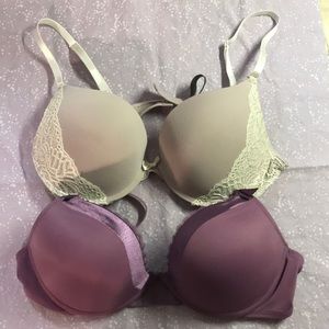 Two 36C bras Lily of France and Marilyn Monroe